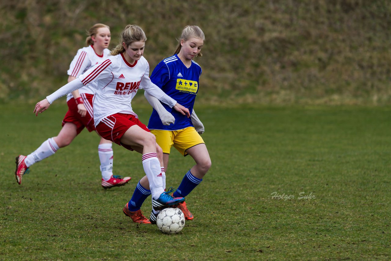 Bild 101 - B-Juniorinnen Tus Tensfeld - TSV Gnutz o.W. : Ergebnis: 1:3